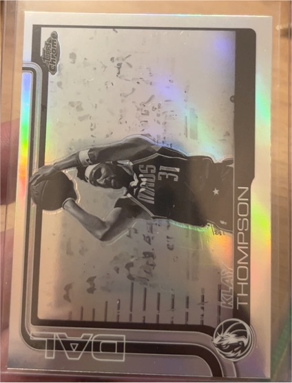 2025-26 Topps Chrome #42 Klay Thompson — front