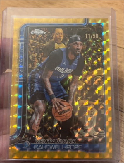 2025-26 Topps Chrome #143 Kentavious Caldwell-Pope — front