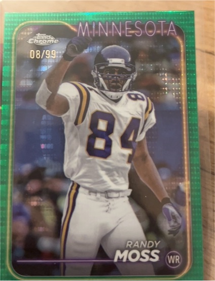 2024 Topps Chrome #112 Randy Moss — front