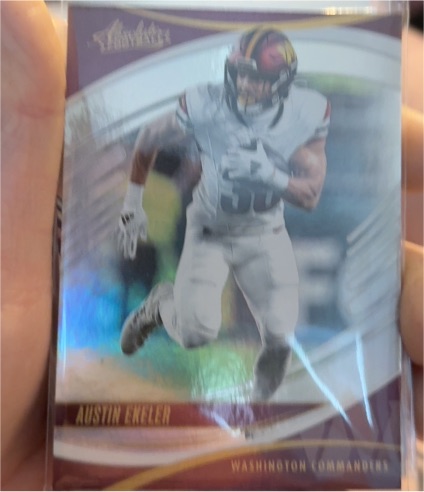 2025 Panini Absolute Austin Ekeler Washington Commanders — front