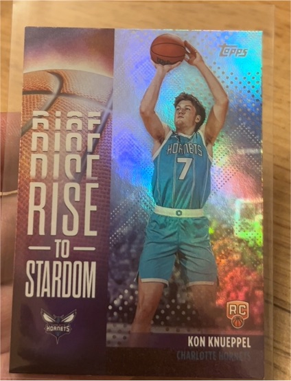 2025-26 Topps #RTS-4 Kon Knueppel Rise to Stardom — front