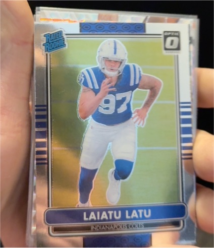 2024 Donruss Optic #13 Laiatu Latu 2014 Retro Series — front
