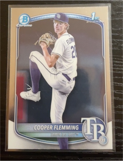 2025 Bowman Draft Chrome #BDC-166 Cooper Flemming — front
