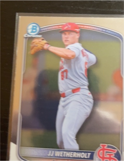 2024 Bowman Chrome #BCP-67 JJ Wetherholt — front