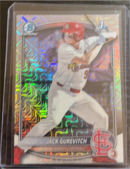 2025 Bowman Draft Chrome #BDC-150 Jack Gurevitch — front