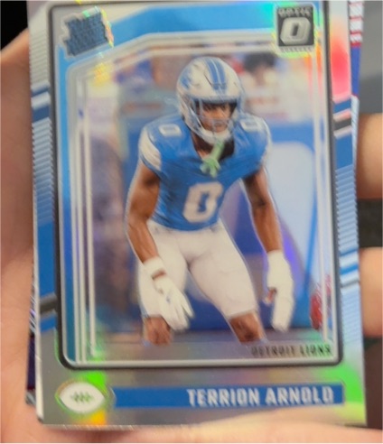 2024 Panini Donruss Optic #290 Terrion Arnold — front