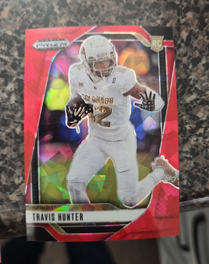 2025 Panini Prizm Draft Picks #21 Travis Hunter — front