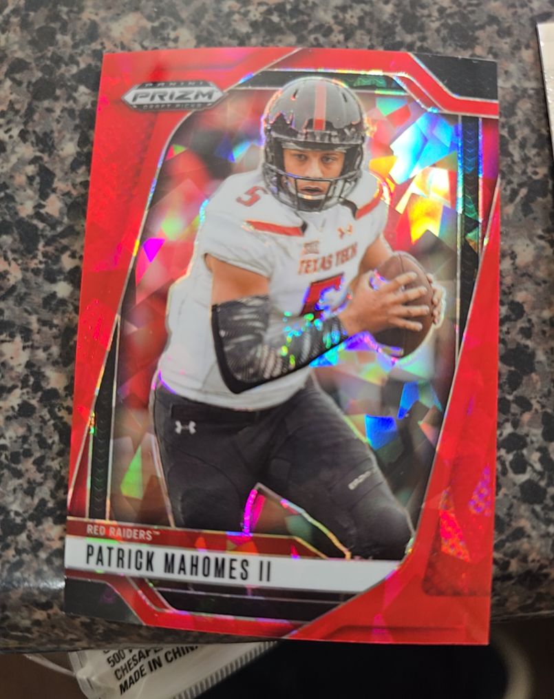 2025 Panini Prizm Draft Picks #198 Patrick Mahomes II — front