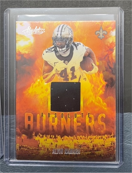 2025 Panini Absolute Football #ABU-AKA Alvin Kamara Absolute Burners — front