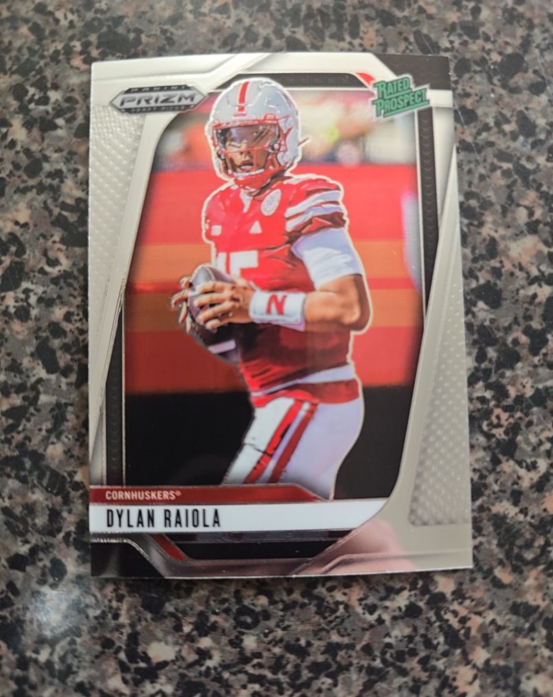 2025 Panini Prizm Draft Picks #158 Dylan Raiola Rated Prospect — front