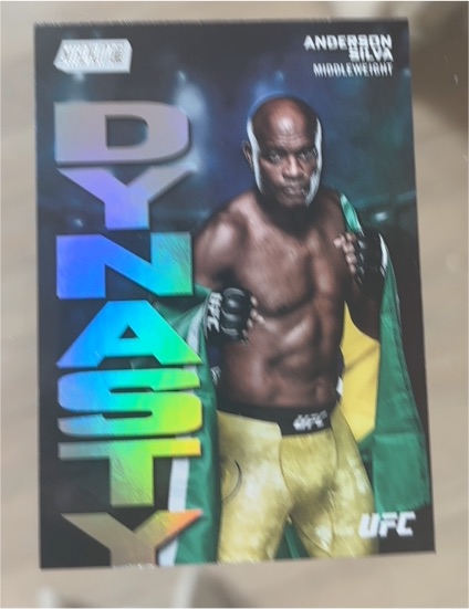 2025 Topps Stadium Club UFC Dynasty & Destiny DD-15 Anderson Silva — front