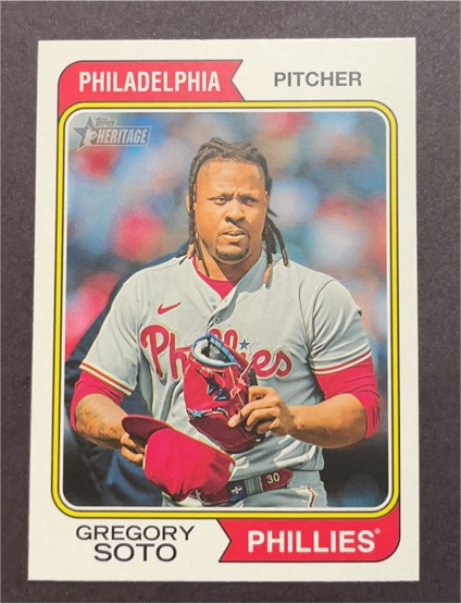 2023 Topps Heritage High Number #504 Gregory Soto — front