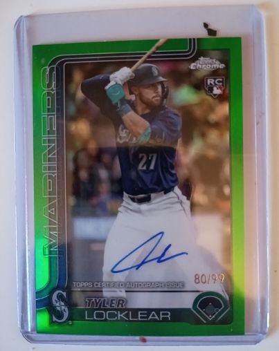 2025 Topps Chrome #RA-TL Tyler Locklear — front