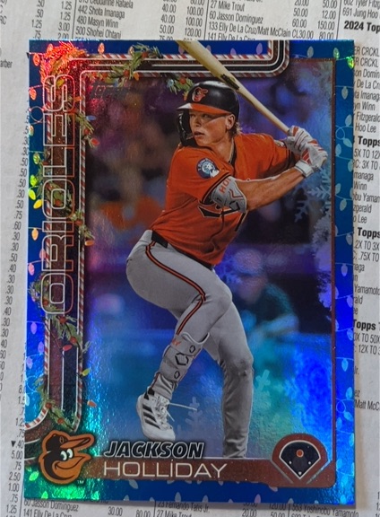 2025 Topps Holiday #H188 Jackson Holliday — front