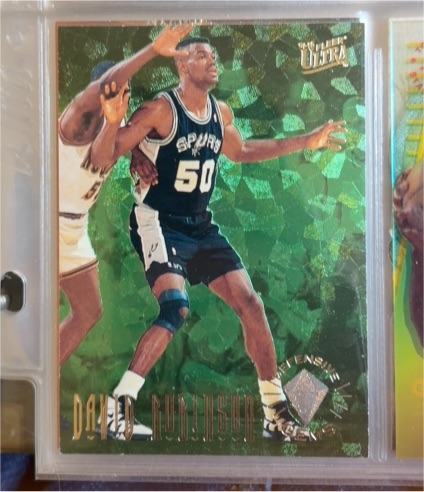 1993-94 Upper Deck #50 David Robinson — front