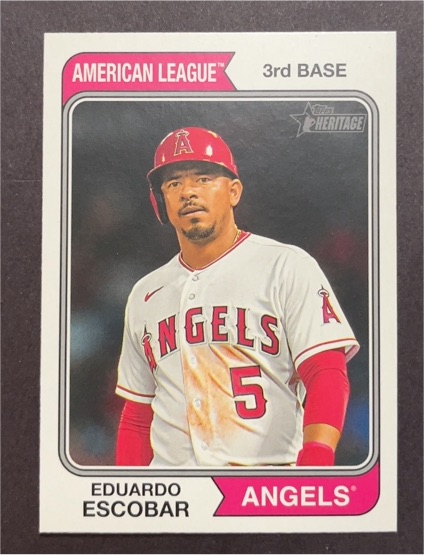 2023 Topps Heritage High Number #529 Eduardo Escobar — front