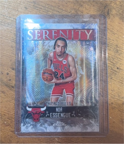 2025-26 Topps Chrome Serenity #SY-15 Noa Essengue — front