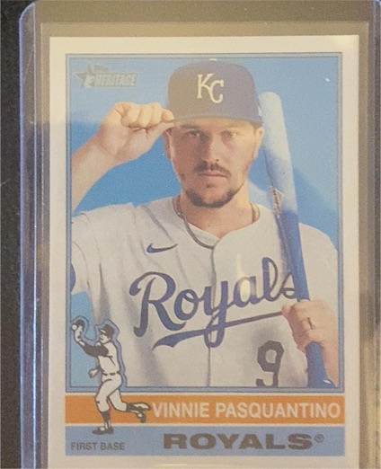 2025 Topps Heritage #440 Vinnie Pasquantino — front
