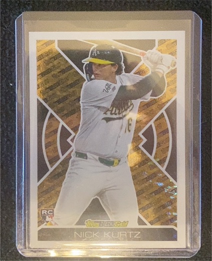 2025 Topps Update Black Gold #BG-20 Nick Kurtz — front