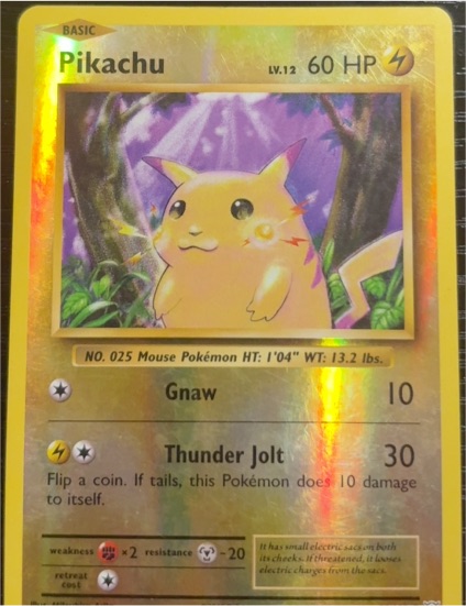2016 Pokemon XY Evolutions #35 Pikachu — front