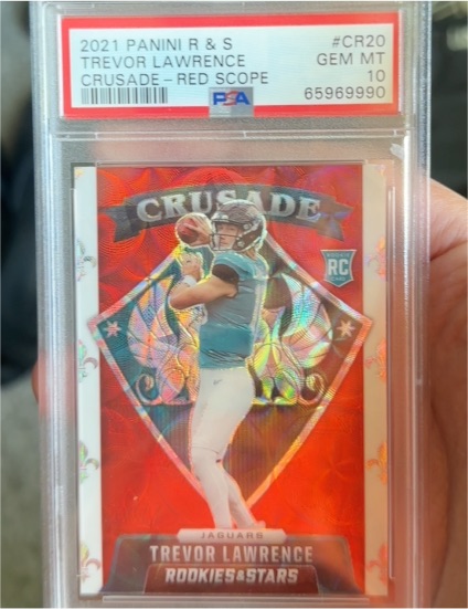 2021 Panini Rookies & Stars Crusade #CR20 Trevor Lawrence — front
