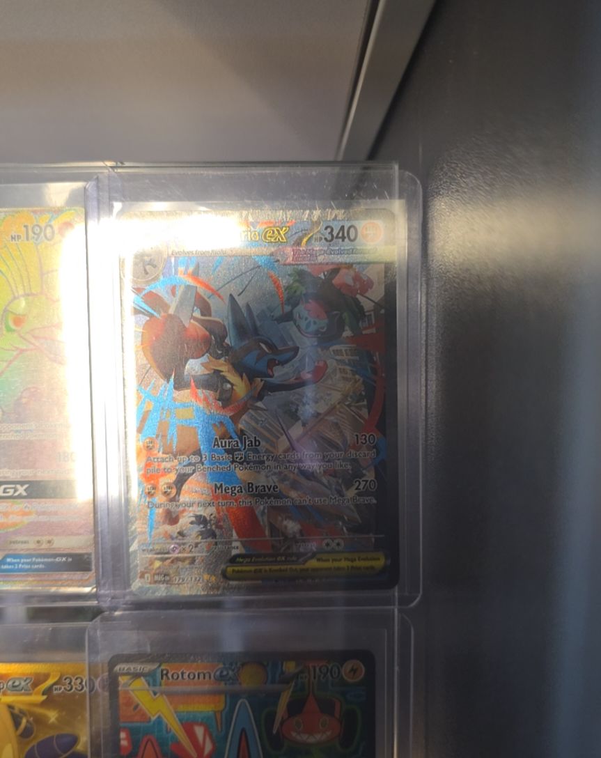2014 Pokémon XY Mega Evolution #179 Mega Lucario ex — front