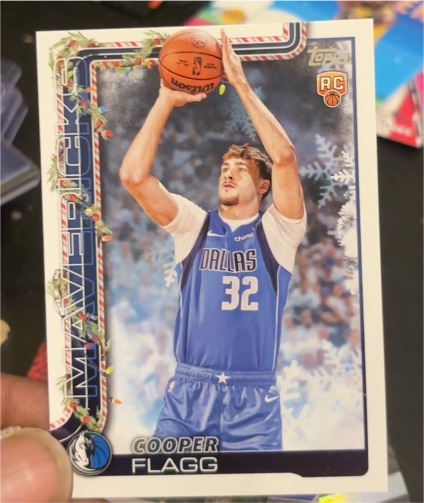 2025-26 Topps Holiday #H161 Cooper Flagg — front