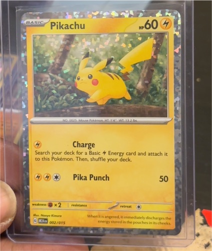 2024 McDonald's #002 Pikachu — front