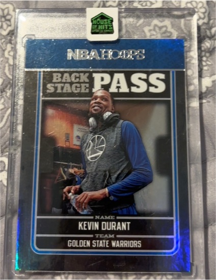 2017-18 Panini NBA Hoops Back Stage Pass #2 Kevin Durant — front