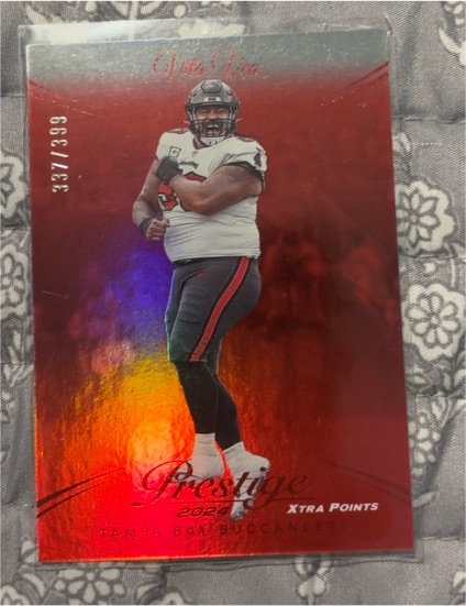 2024 Panini Prestige #282 Vita Vea Xtra Points Red — front