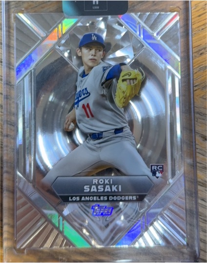 2025 Topps Diamond Icons #Roki Sasaki — front