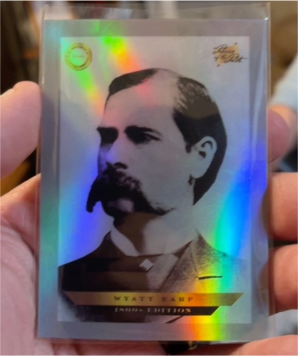 2024 Pieces of the Past 1800s Edition #B-141 Wyatt Earp — front