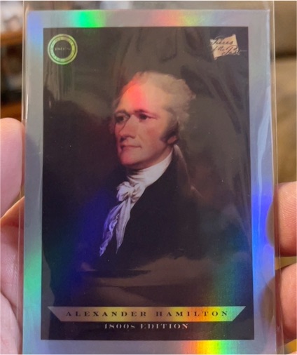 2024 Pieces of the Past 1800's Edition #B-101 Alexander Hamilton — front