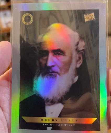 2024 Pieces of the Past 1800's Edition #B-166 Henry Wells — front
