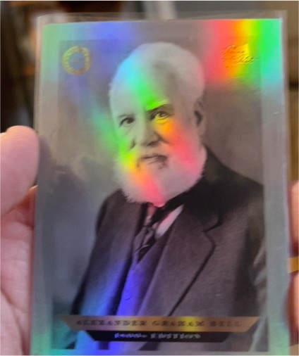 2024 Pieces of the Past 1800s Edition #B-175 Alexander Graham Bell — front