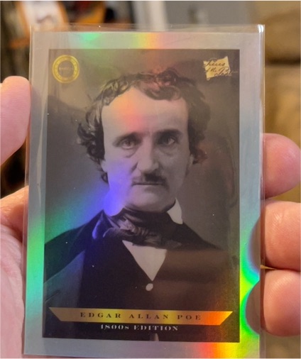 2024 Pieces of the Past 1800s Edition #B-XXX Edgar Allan Poe — front