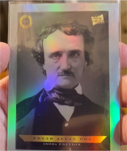 2024 Pieces of the Past 1800s Edition #B-142 Edgar Allan Poe — front