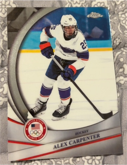 2026 Topps Chrome U.S. Winter Olympics #182 Alex Carpenter — front