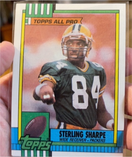 1990 Topps All-Pro #140 Sterling Sharpe — front