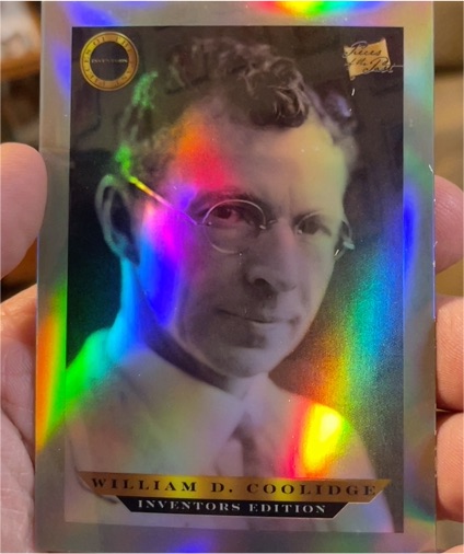 2024 Pieces of the Past Inventors Edition #B-165 William D. Coolidge — front