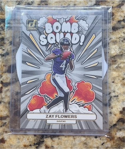2023 Donruss Bomb Squad #BS-12 Zay Flowers — front