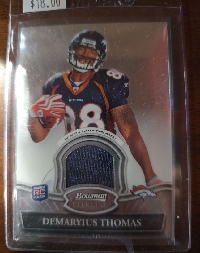 2010 Bowman Sterling #BSR-DT Demaryius Thomas — front
