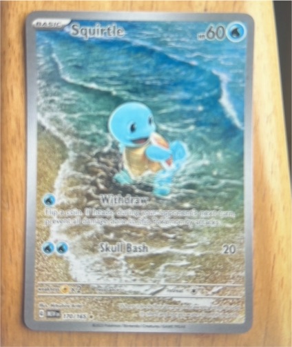 2023 Pokémon Scarlet & Violet 151 #170 Squirtle — front