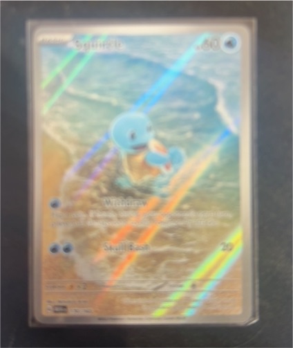 2023 Pokémon Scarlet & Violet 151 #170 Squirtle Illustration Rare — front