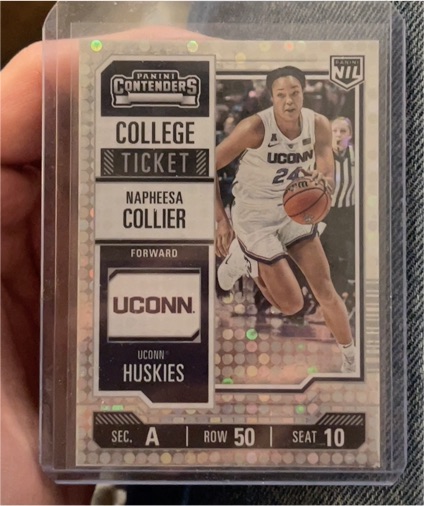 2024-25 Panini Contenders College Ticket #31 Napheesa Collier — front