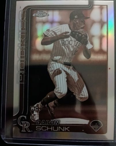 2025 Topps Chrome #238 Aaron Schunk — front