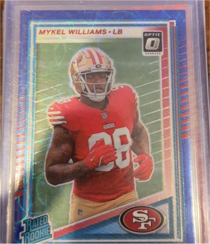 2025 Panini Donruss Optic #210 Mykel Williams — front