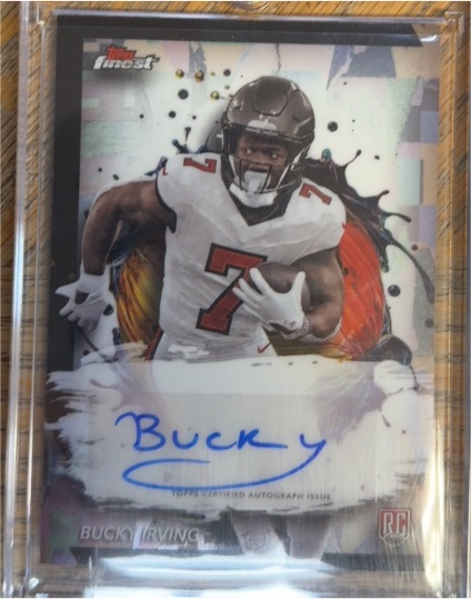 2024 Topps Finest #RFA-M Bucky Irving — front