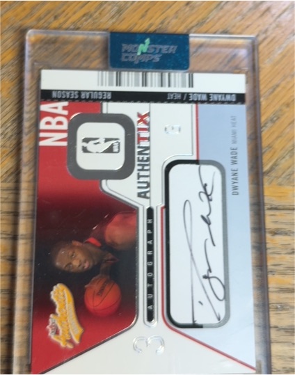 2003-04 Fleer Authentix #AA-DW Dwyane Wade — front