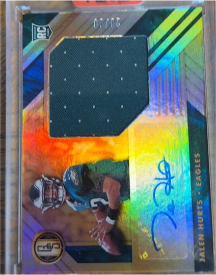 2020 Panini Gold Standard #AJ-JH Jalen Hurts — front